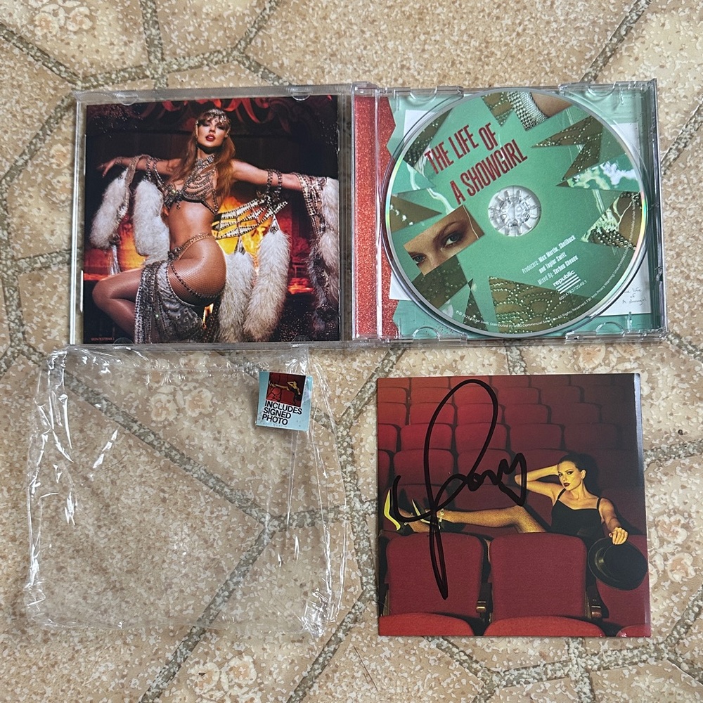 The Life of a Showgirl Signed CD